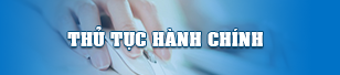 Thủ tục hành chính