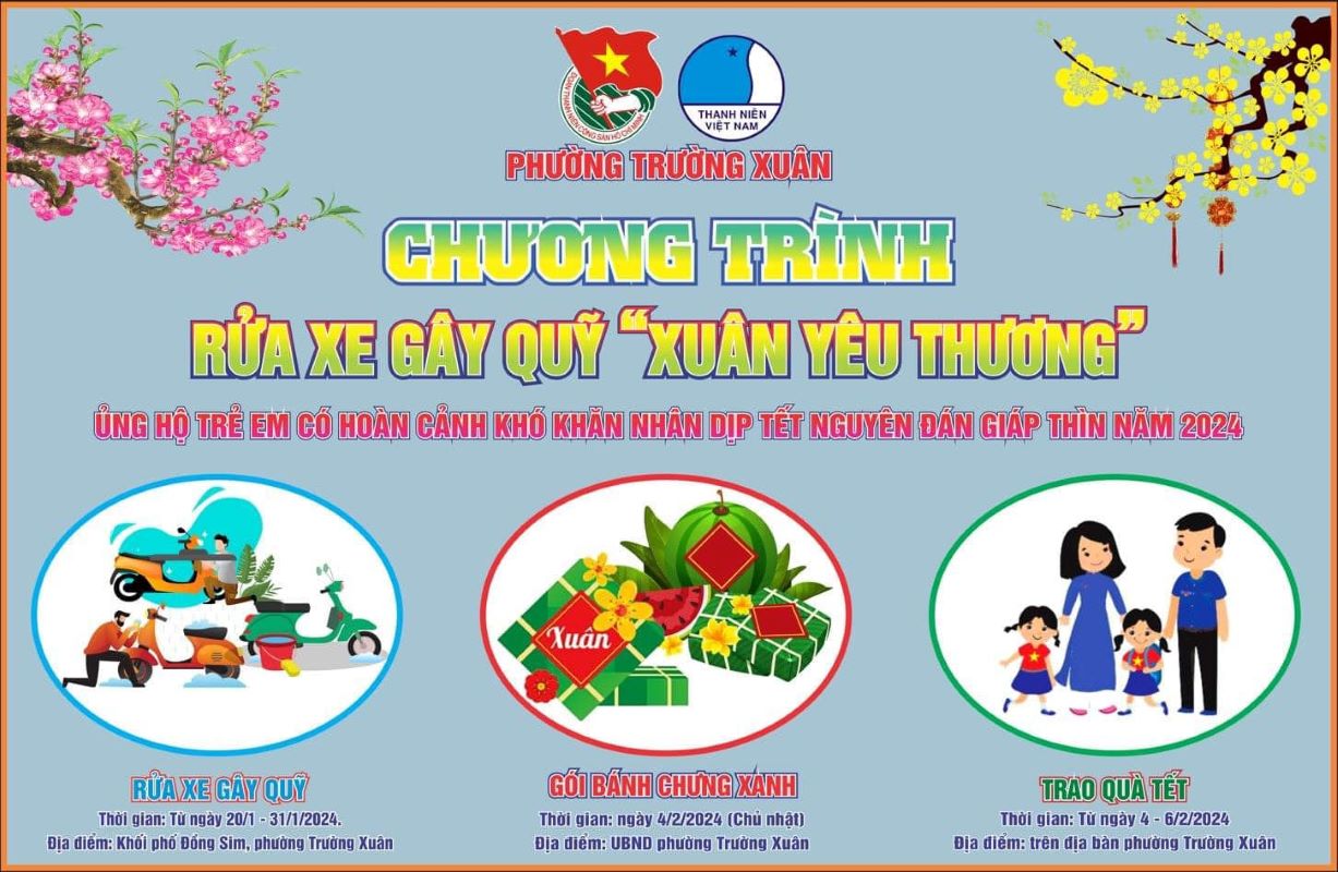 Chuỗi hoạt động của Đoàn TNCSHCM phường Trường Xuân